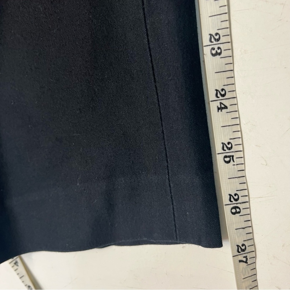 Theory Thaniel Approach Stretch Cropped Black Pull On Pants, size 10 - Picture 16 of 16
